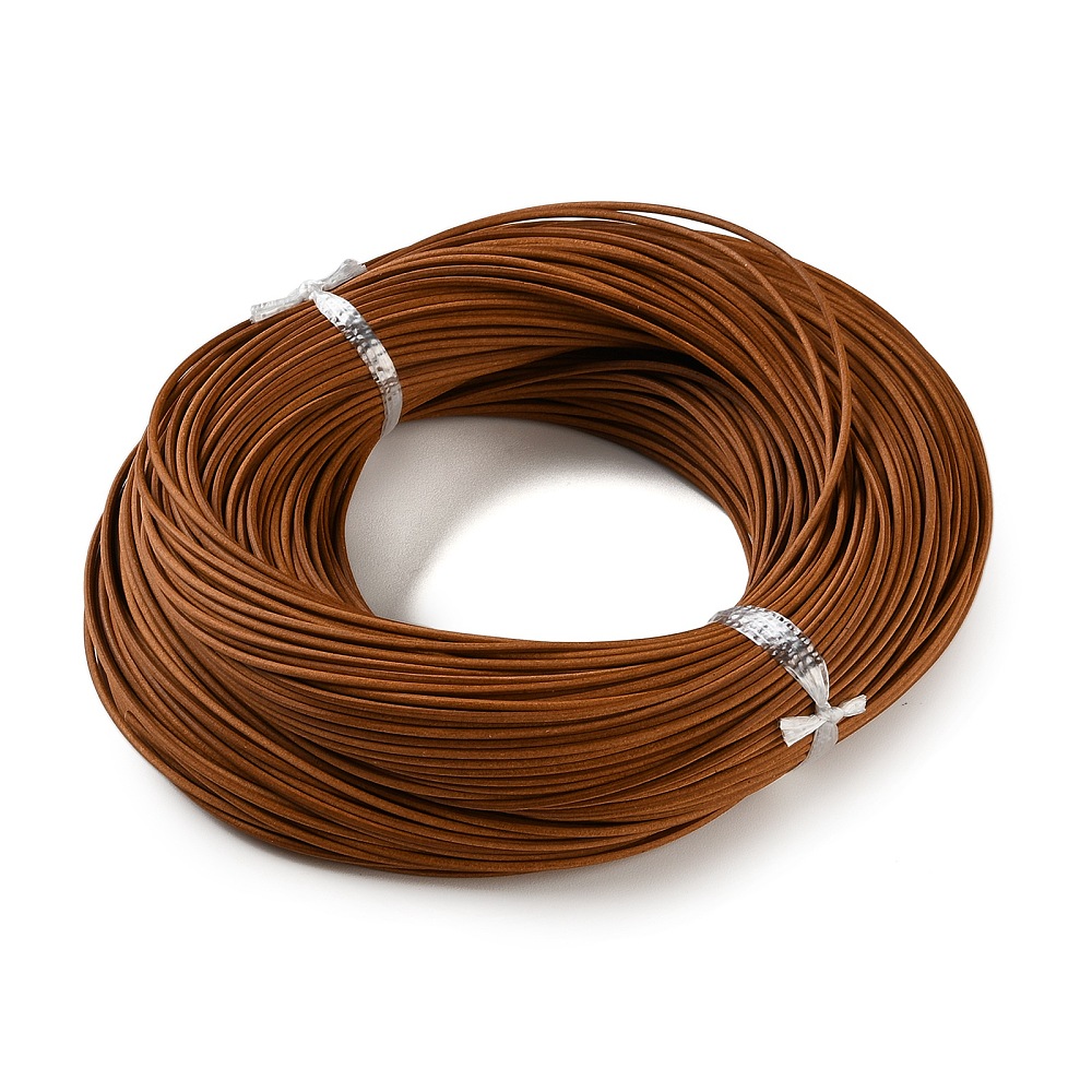 Paracord Bracelet - 100m 1mm/1.5mm/2mm/3mm Cowhide Leather Round Thread