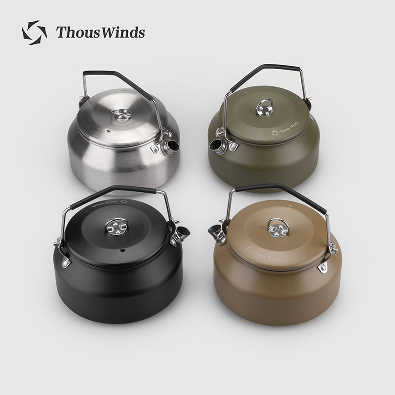 Outdoor Camping Dining Set - Thous Winds Outdoor Camping Kettle, Portable