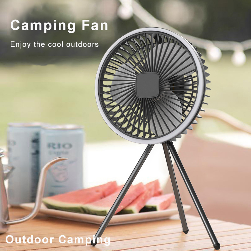 Outdoor Camping Misting Fan - Portable Camping Fan 10000mAh 5000mAh USB