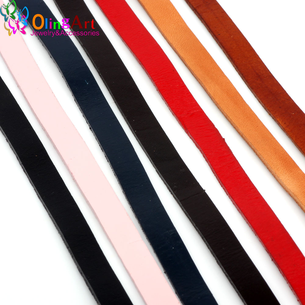 Paracord Bracelet - OlingArt 10*2mm 1Yard/Lot Multiple Colour Flat