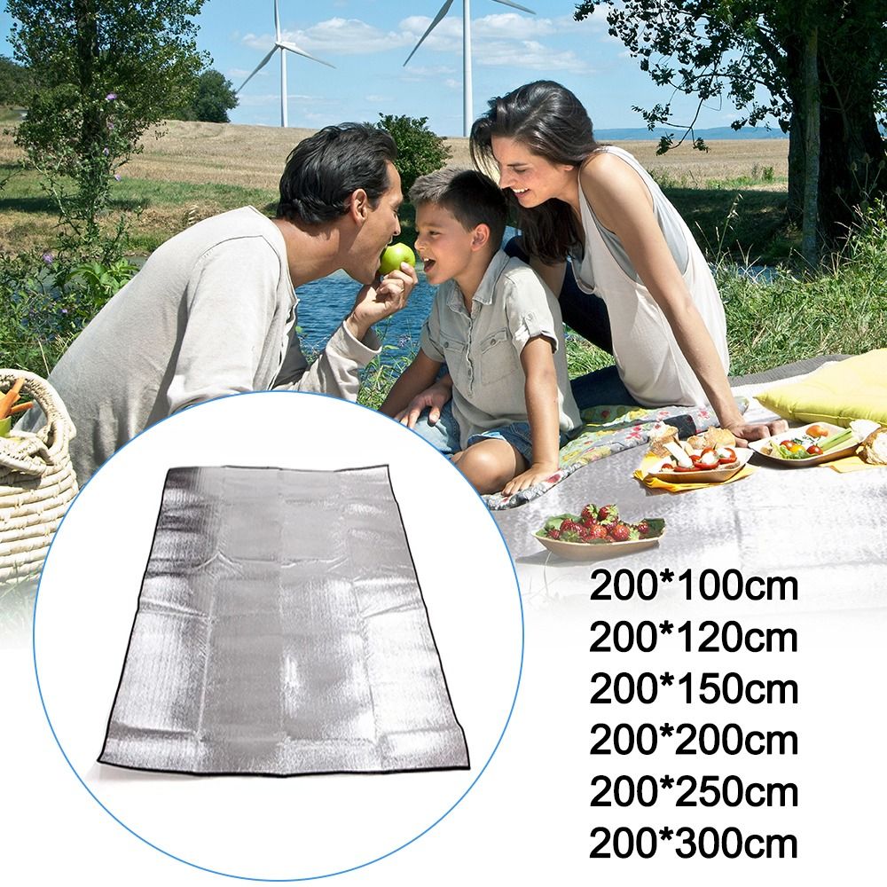 Outdoor Camping Heated Blanket - Camping Mat Foam Foil Blanket Aluminum