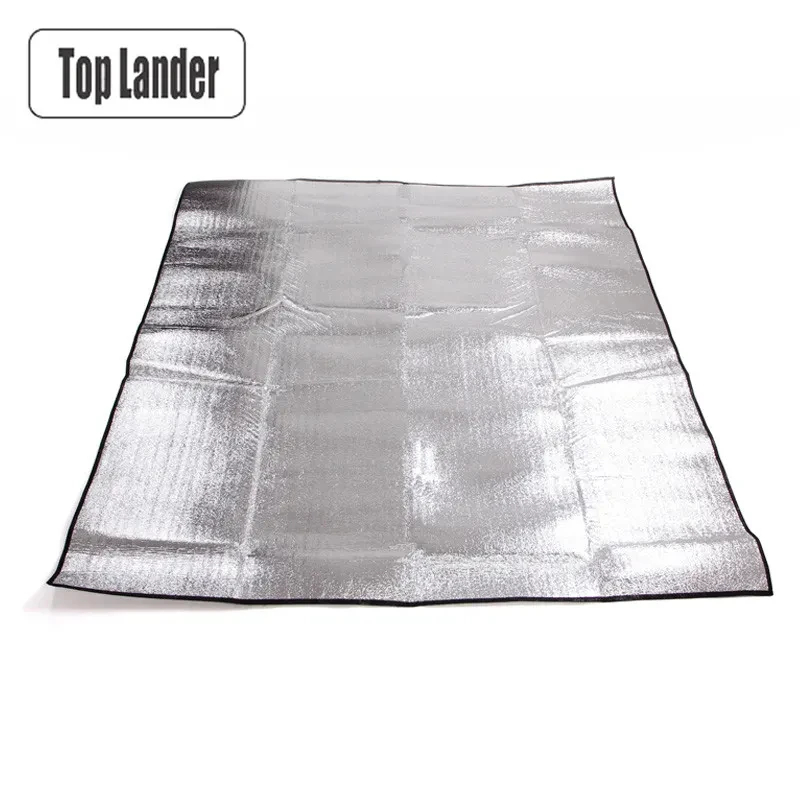Outdoor Camping Heated Blanket - Camping Mat Foam Foil Blanket Aluminum
