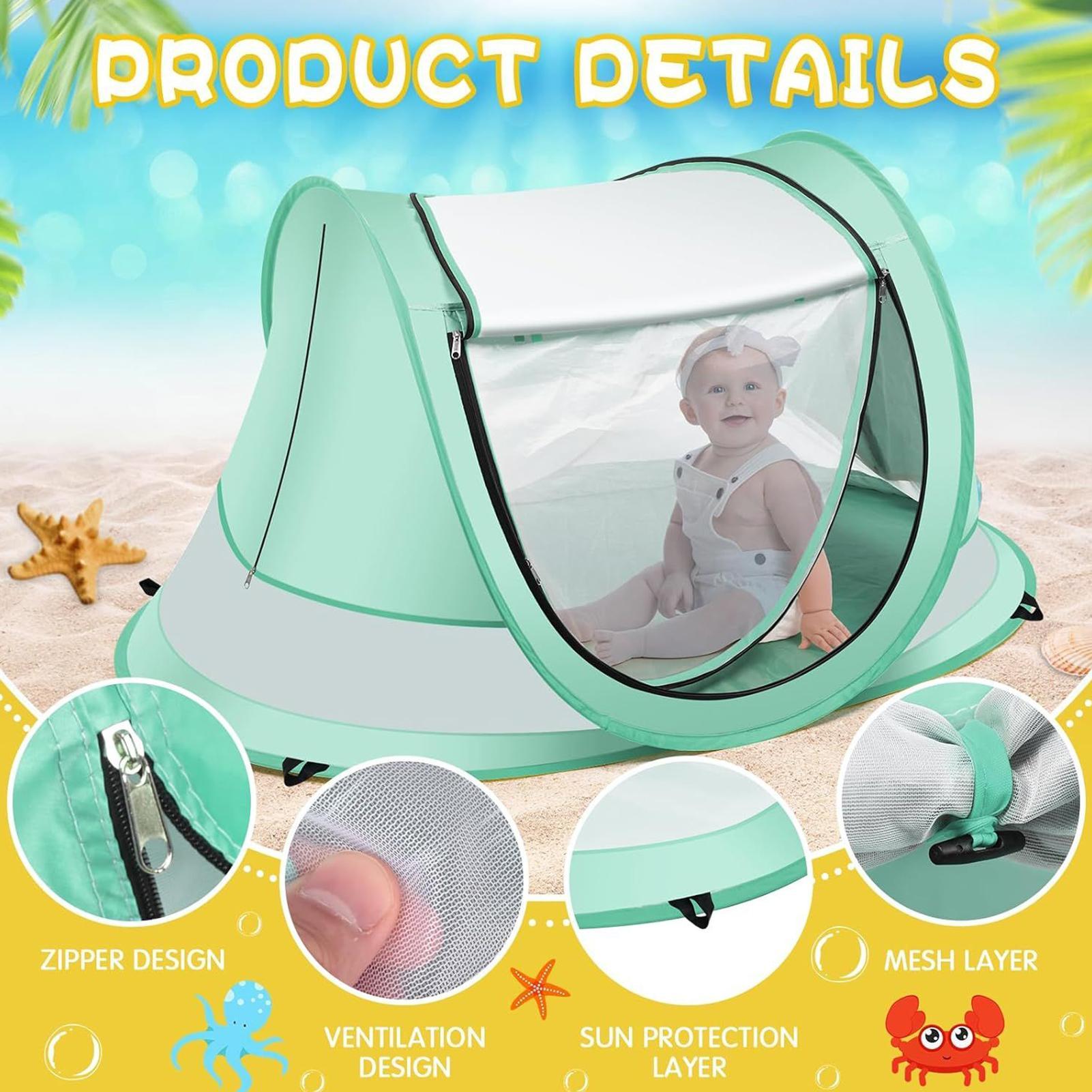 Toddler Beach Tent Outdoor Bab - Outdoor Camping Dome recension och pris