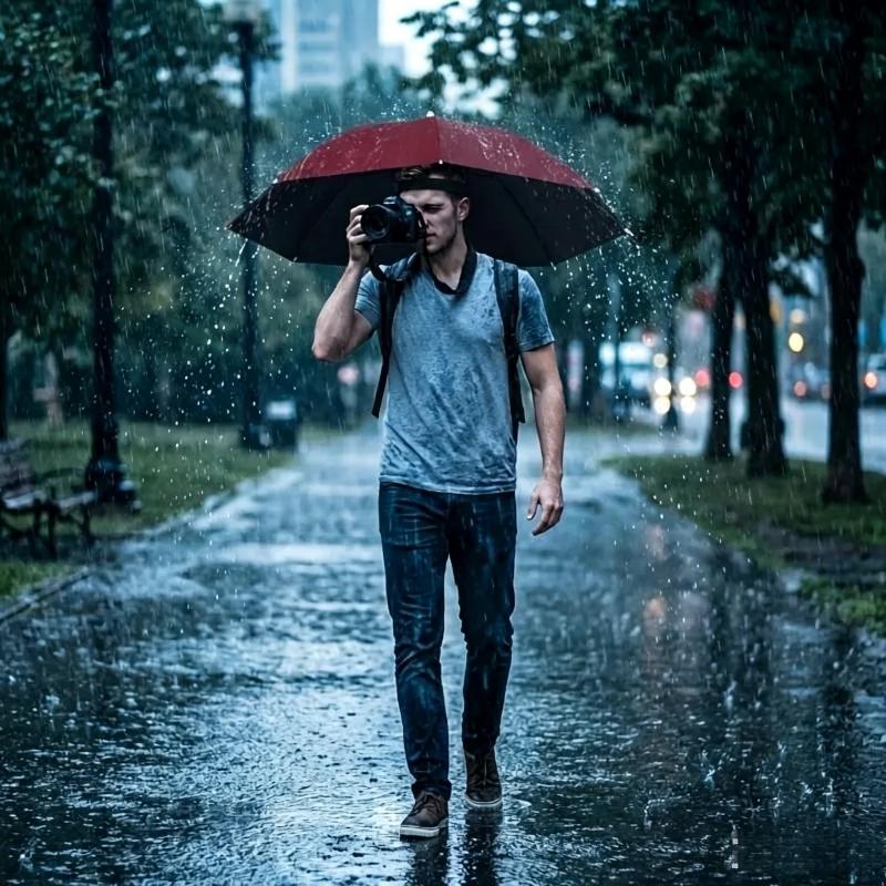 UV Proof Waterproof Foldable U - Outdoor Camping Umbrella recension och pris