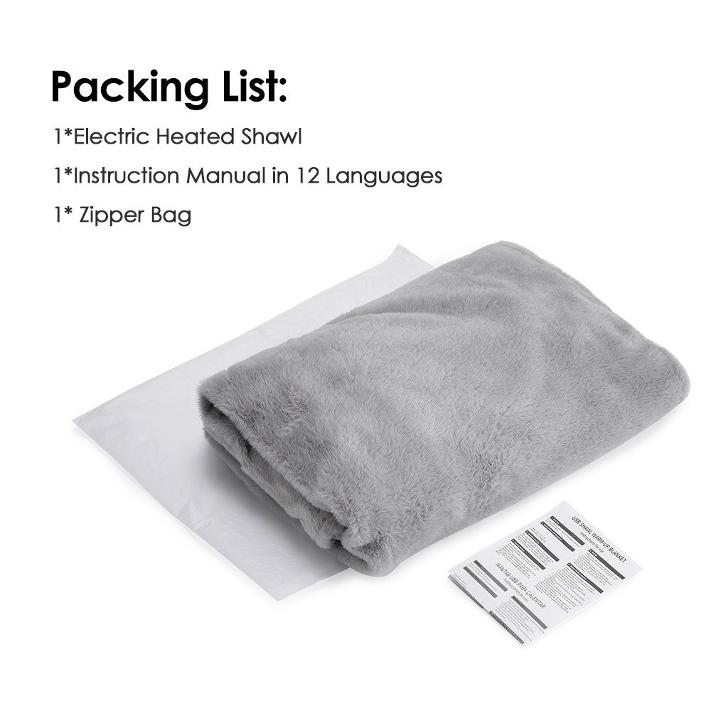 High Quality Wearable USB Elec - Outdoor Camping Heated Blanket recension och pris