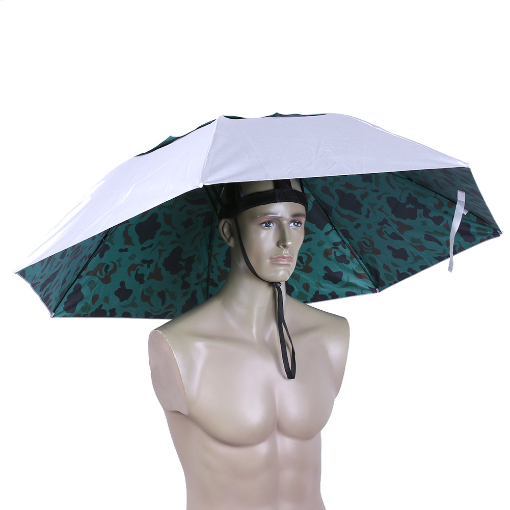Foldable Head Umbrella Hat Rai - Outdoor Camping Umbrella recension och pris