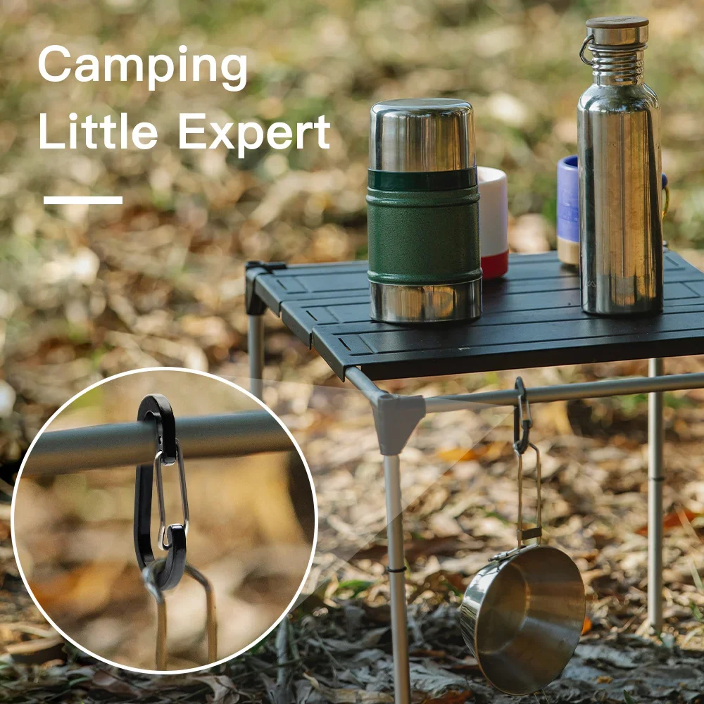 6/12PCS Carabiner Clip Set Tou - Camp Utensil Set recension och pris