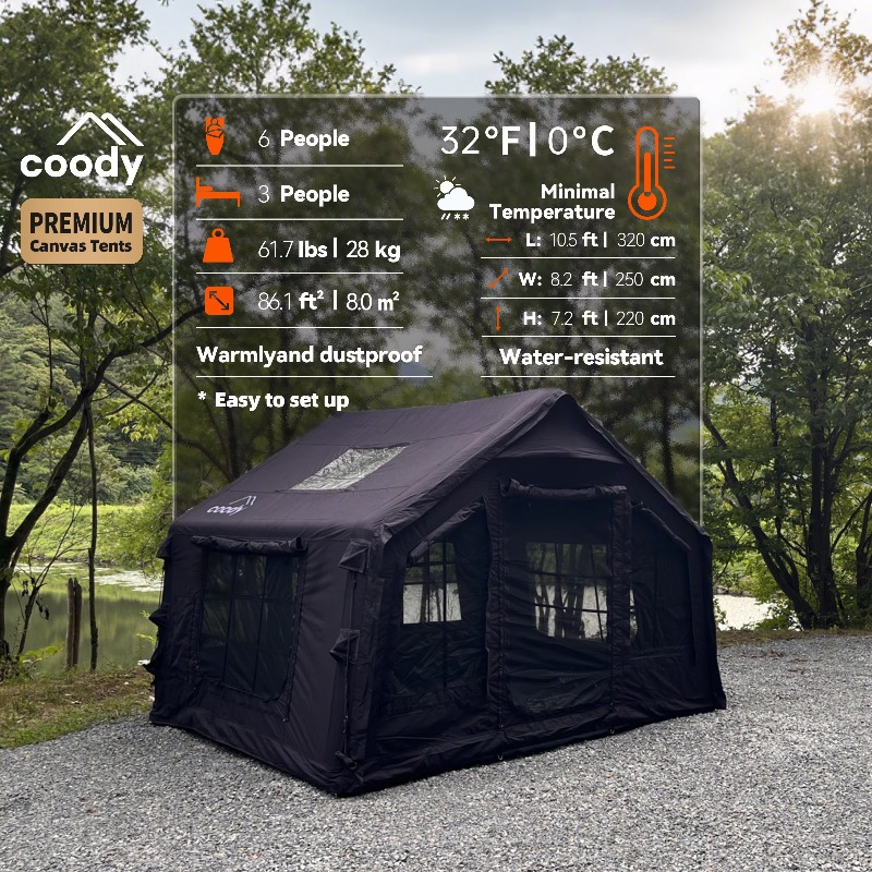 YTYIN Coody 8.0 Inflatable Air - Outdoor Camping And Glamping recension och pris