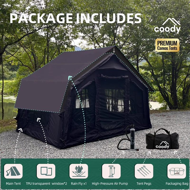 YTYIN Coody 8.0 Inflatable Air - Outdoor Camping And Glamping recension och pris