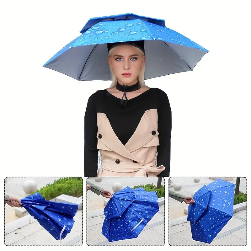 Double Layer Adjustable Fishin - Outdoor Camping Umbrella recension och pris
