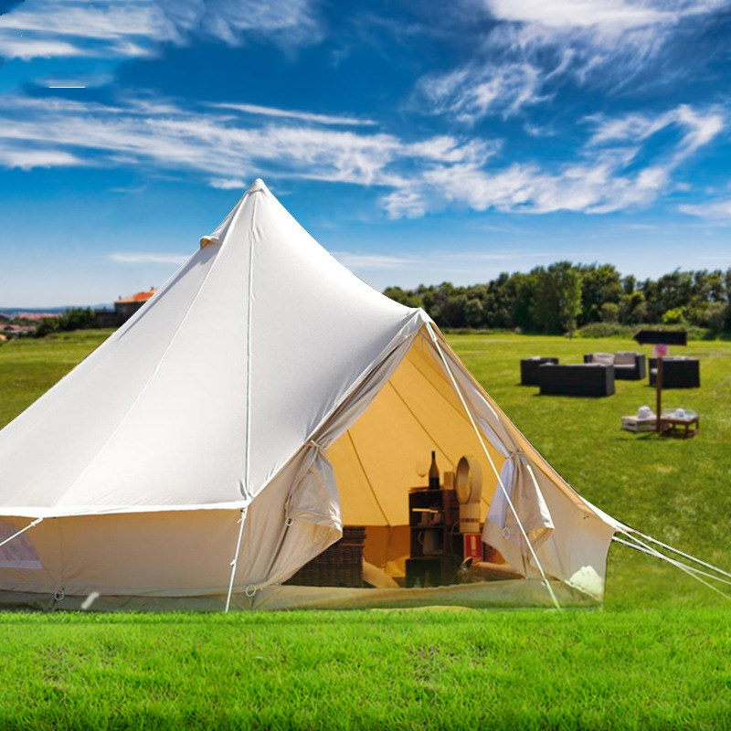 Canvas Bell Tent 4-Season Wate - Outdoor Camping And Glamping recension och pris