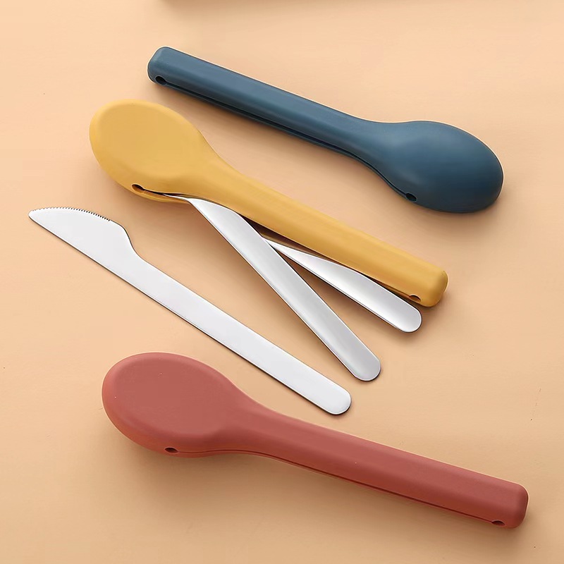 3-Piece Portable Flatware Pock - Camp Utensil Set recension och pris