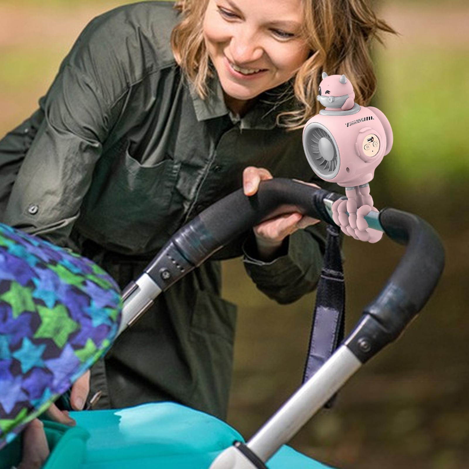 Stroller Misting Fan Clip Fan  - Outdoor Camping Misting Fan recension och pris