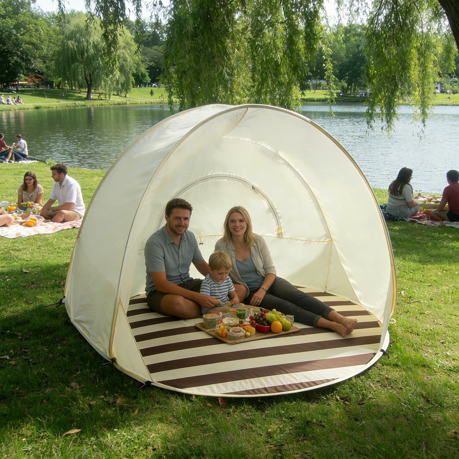 Portable Quick-opening Beach T - Outdoor Camping Dome recension och pris