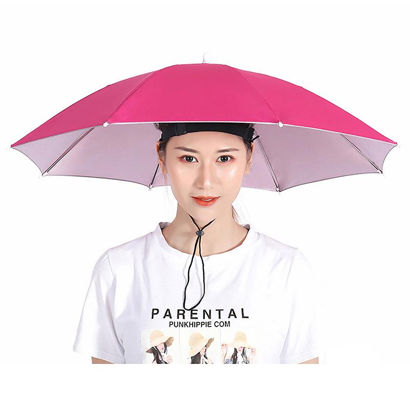 Portable Fishing Umbrella Hat  - Outdoor Camping Umbrella recension och pris