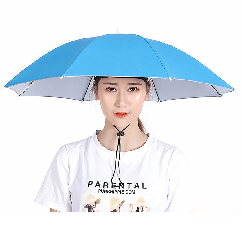 Portable Fishing Umbrella Hat  - Outdoor Camping Umbrella recension och pris