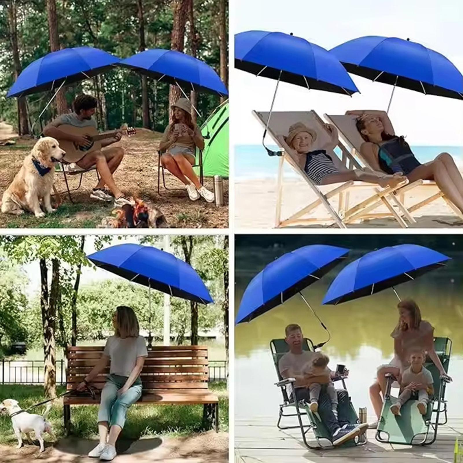 360 Adjustable Beach sun umbre - Outdoor Camping Umbrella recension och pris