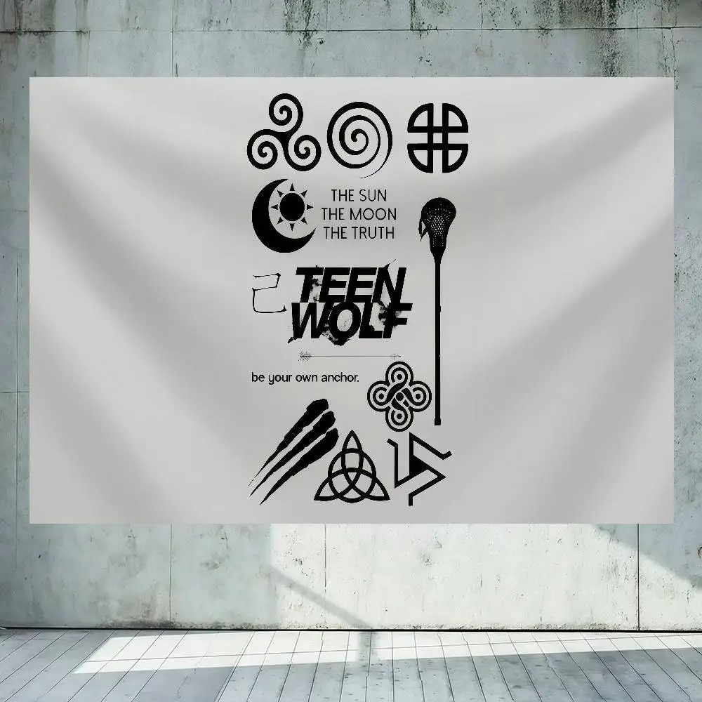 TV Show T-Teen W-Wolf  Flag De - Outdoor Camping Show recension och pris