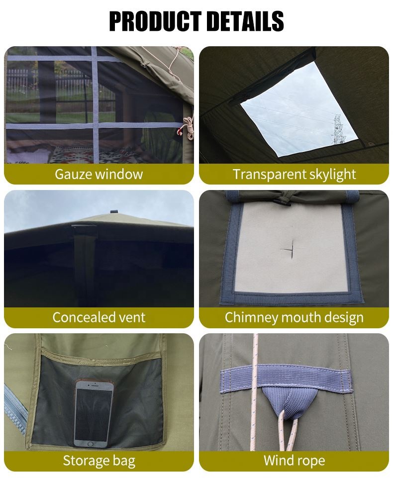 Luxury 3-4 Season Large Air Te - Outdoor Camping And Glamping recension och pris