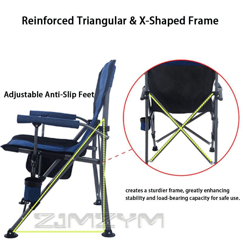 Outdoor Folding Chair Large Si - Outdoor Camping High Chair recension och pris