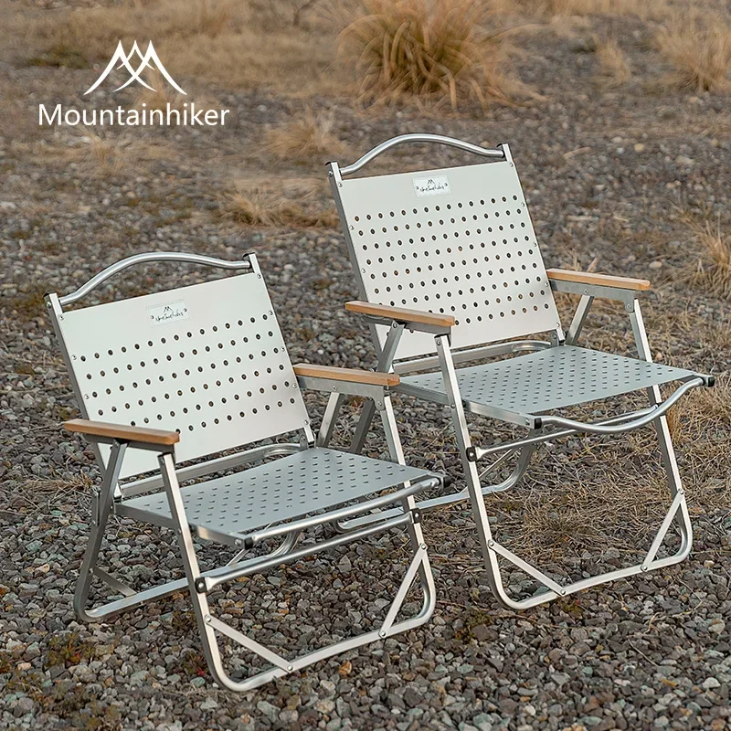 MOUNTAINHIKER Camping Chair Po - Outdoor Camping High Chair recension och pris