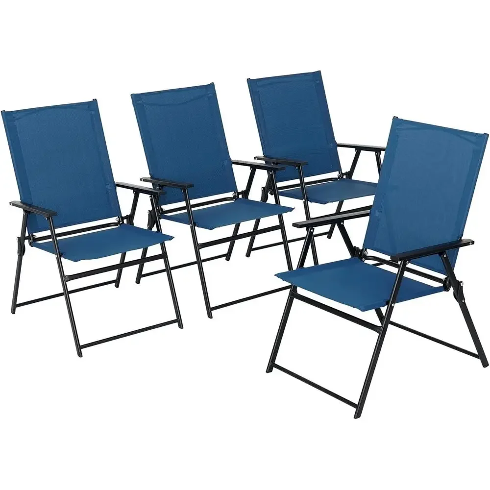 4-Piece Patio Dining Set with  - Outdoor Camping High Chair recension och pris