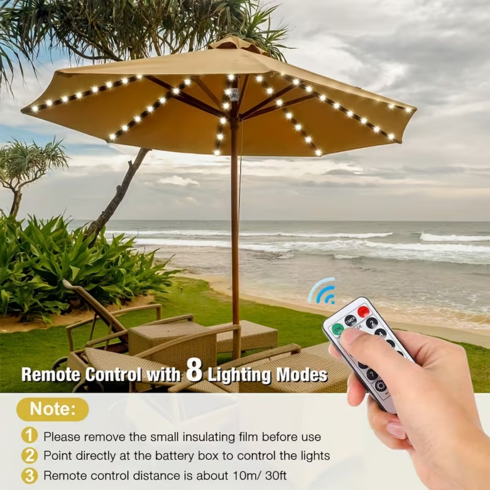 1PC Outdoor Umbrella Light Cor - Outdoor Camping Umbrella recension och pris