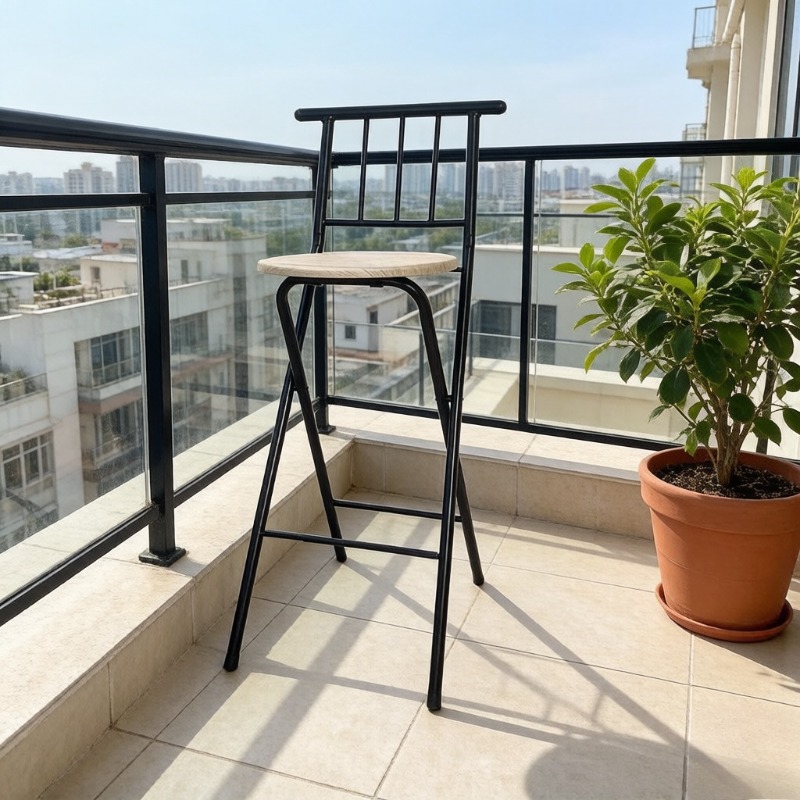 Outdoor Folding Backrest High  - Outdoor Camping High Chair recension och pris
