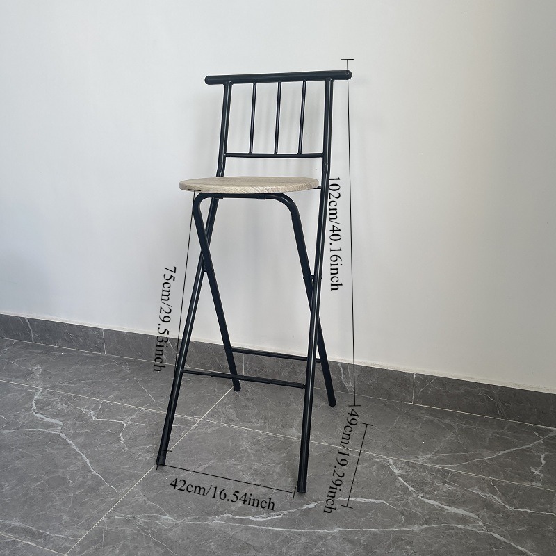Outdoor Folding Backrest High  - Outdoor Camping High Chair recension och pris