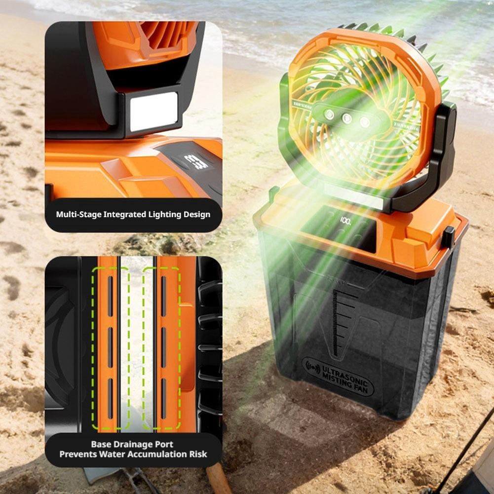 New Outdoor Misting Fan Campin - Outdoor Camping Misting Fan recension och pris