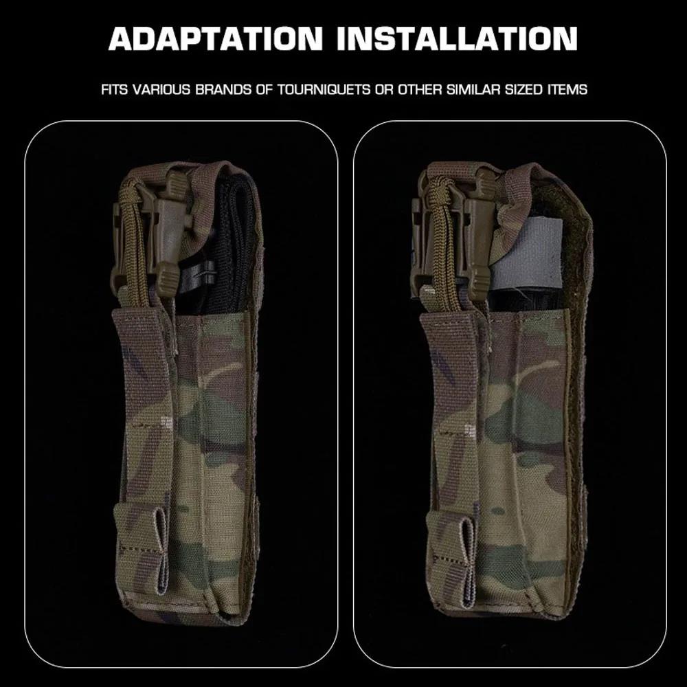 Tactical MOLLE Tourniquet Pouc - Outdoor Camping Vest recension och pris