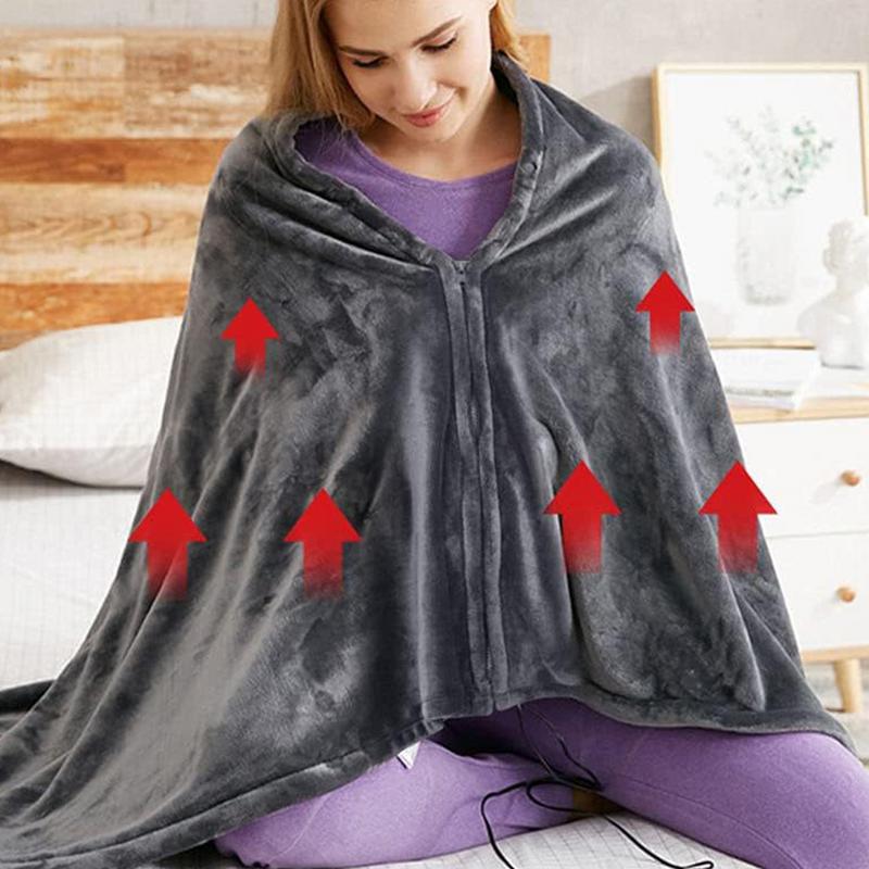 Heated Shawl Wraps Heating Ele - Outdoor Camping Heated Blanket recension och pris