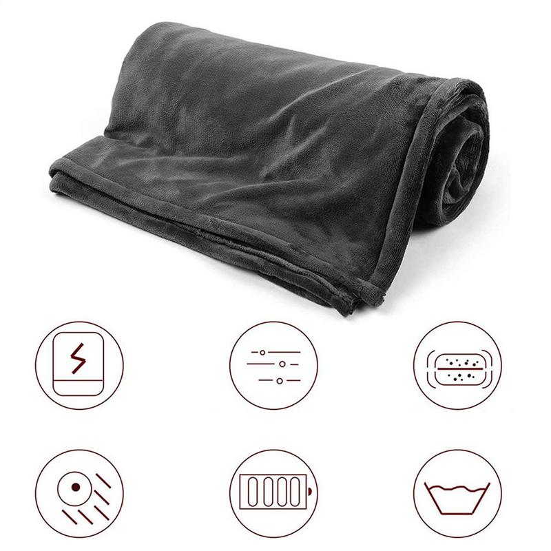 Heated Shawl Wraps Heating Ele - Outdoor Camping Heated Blanket recension och pris