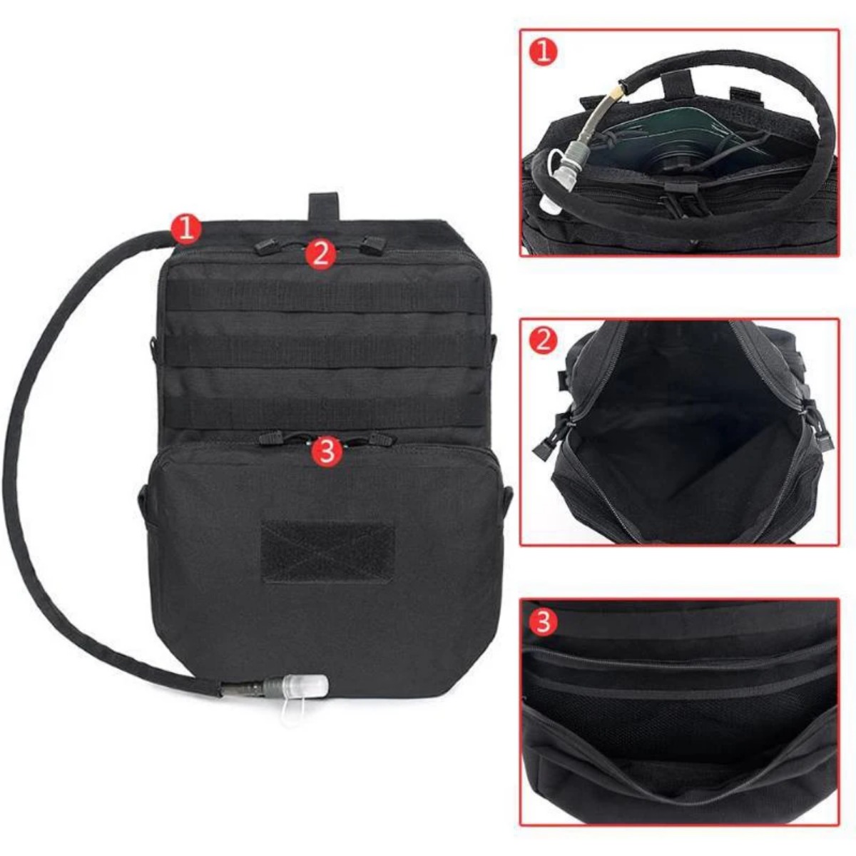 Outdoor Molle Bag Camping Hydr - Outdoor Camping Vest recension och pris