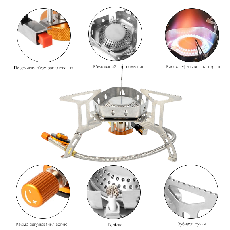 TARKA 3800W Camping Gas Stove  - Outdoor Camping Heater For Tent recension och pris