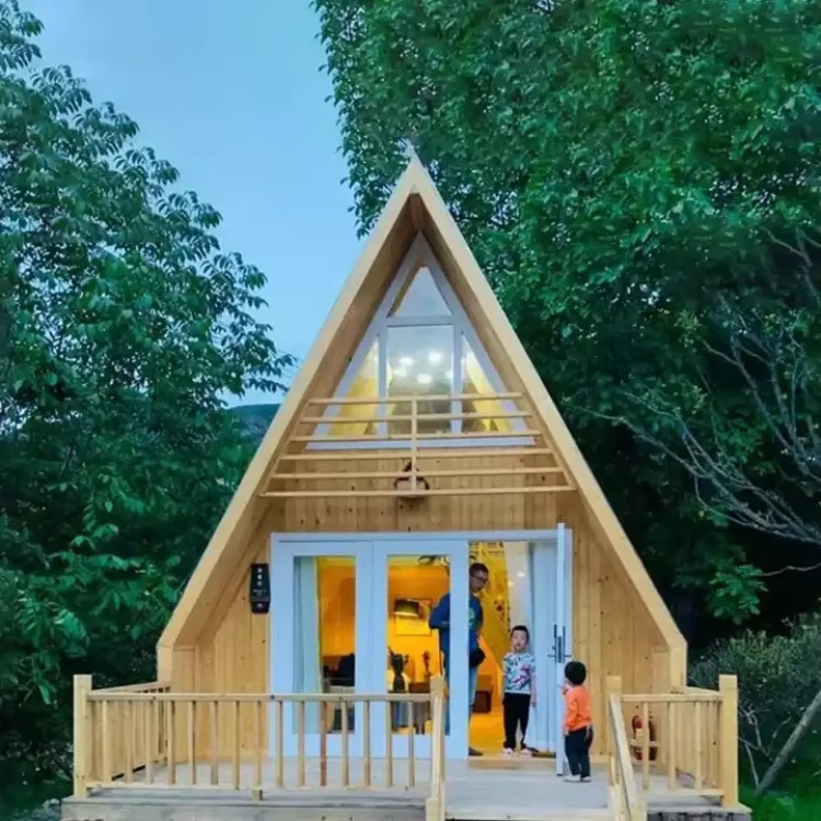 Customizable Triangular Wooden - Outdoor Camping And Glamping recension och pris