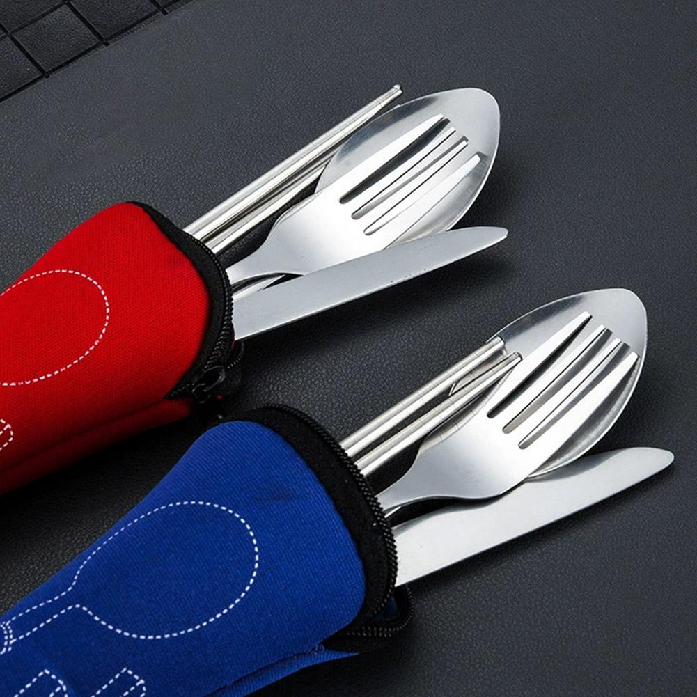 Picnic Set Tableware Washable  - Outdoor Camping Dining Set recension och pris
