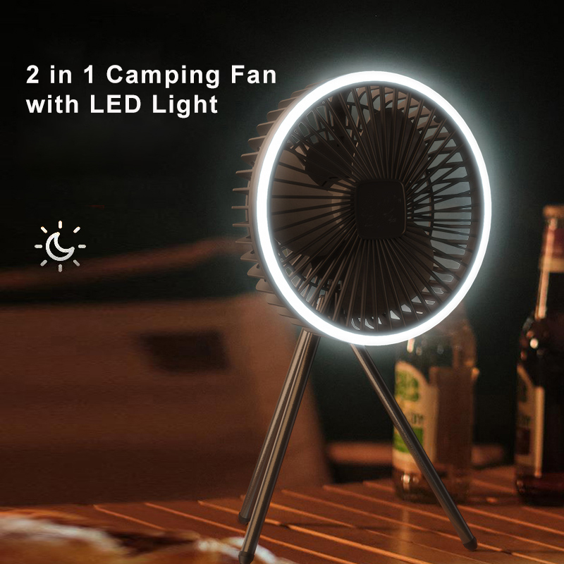 Portable Camping Fan 10000mAh  - Outdoor Camping Misting Fan recension och pris
