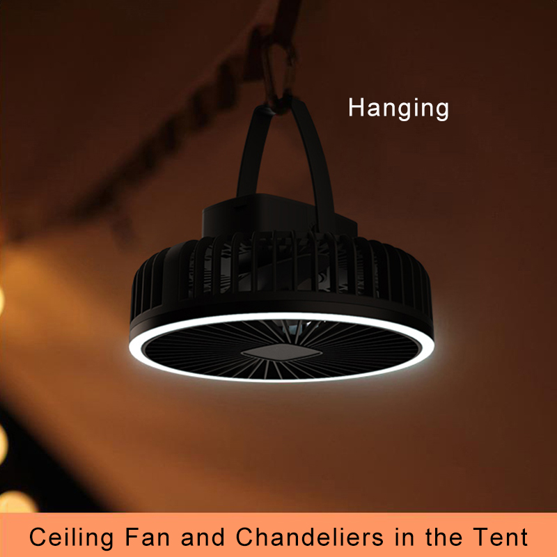 Portable Camping Fan 10000mAh  - Outdoor Camping Misting Fan recension och pris