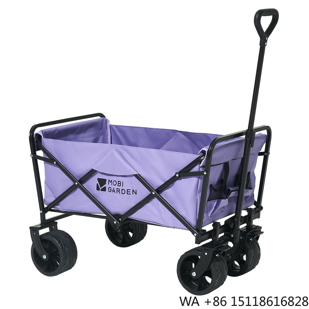 Mobi Garden Foldable Four-Whee - Outdoor Camping Folding Table recension och pris