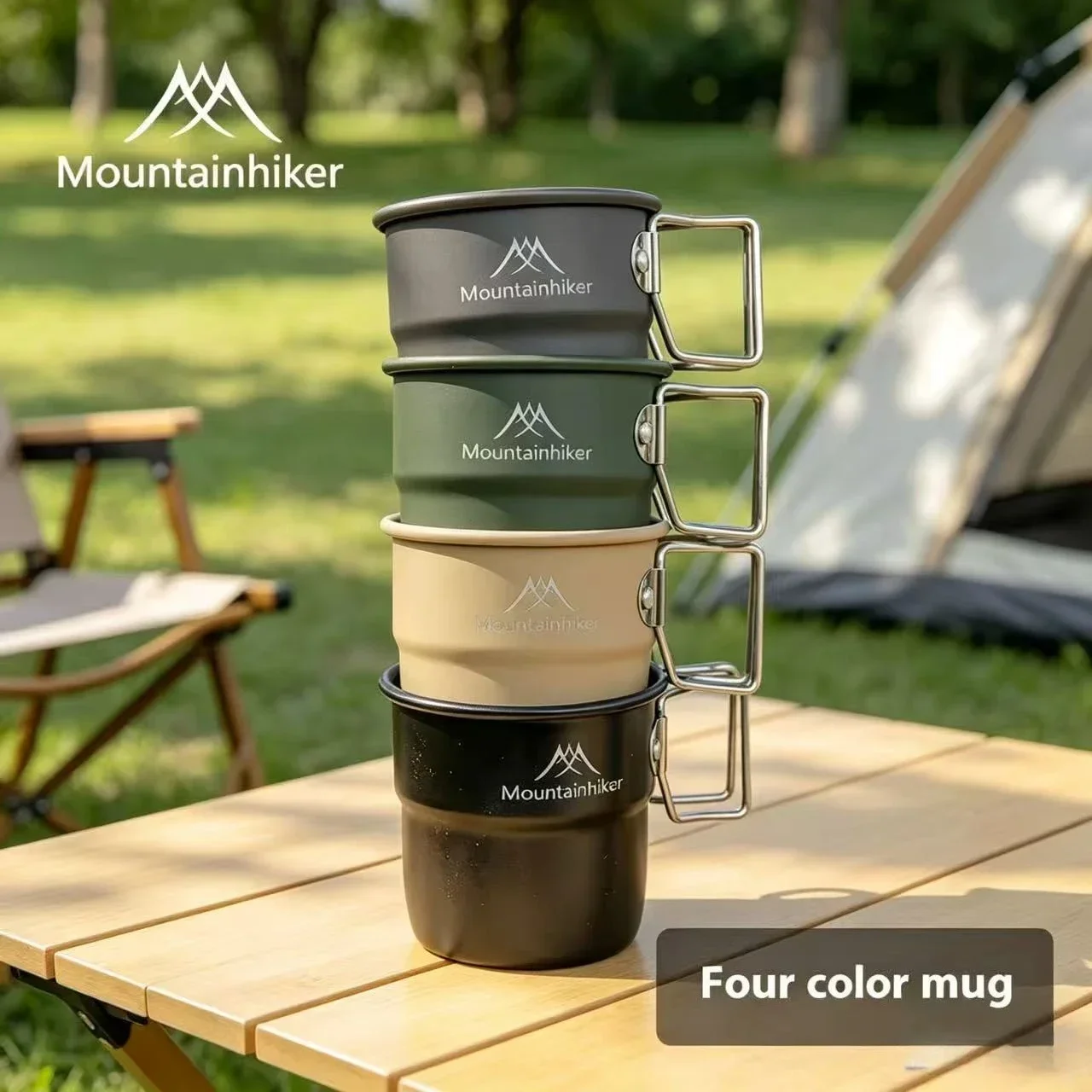 Aluminum Camping Cup MOUNTAINH - Camp Utensil Set recension och pris