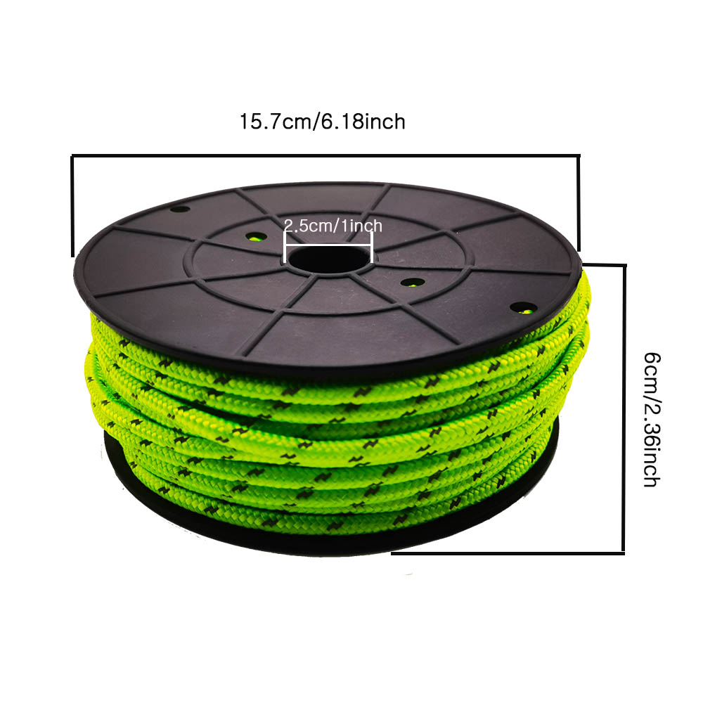 30M Reflective Paracord 6mm Pa - Outdoor Camping Umbrella recension och pris
