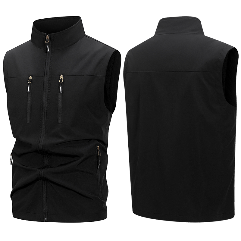 Men's Lightweight Softshell Ve - Outdoor Camping Vest recension och pris