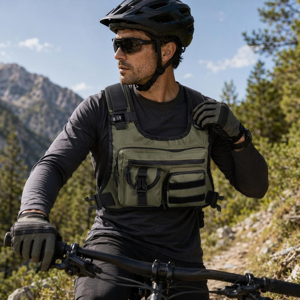 Multi Pocket Outdoor Tactical  - Outdoor Camping Vest recension och pris
