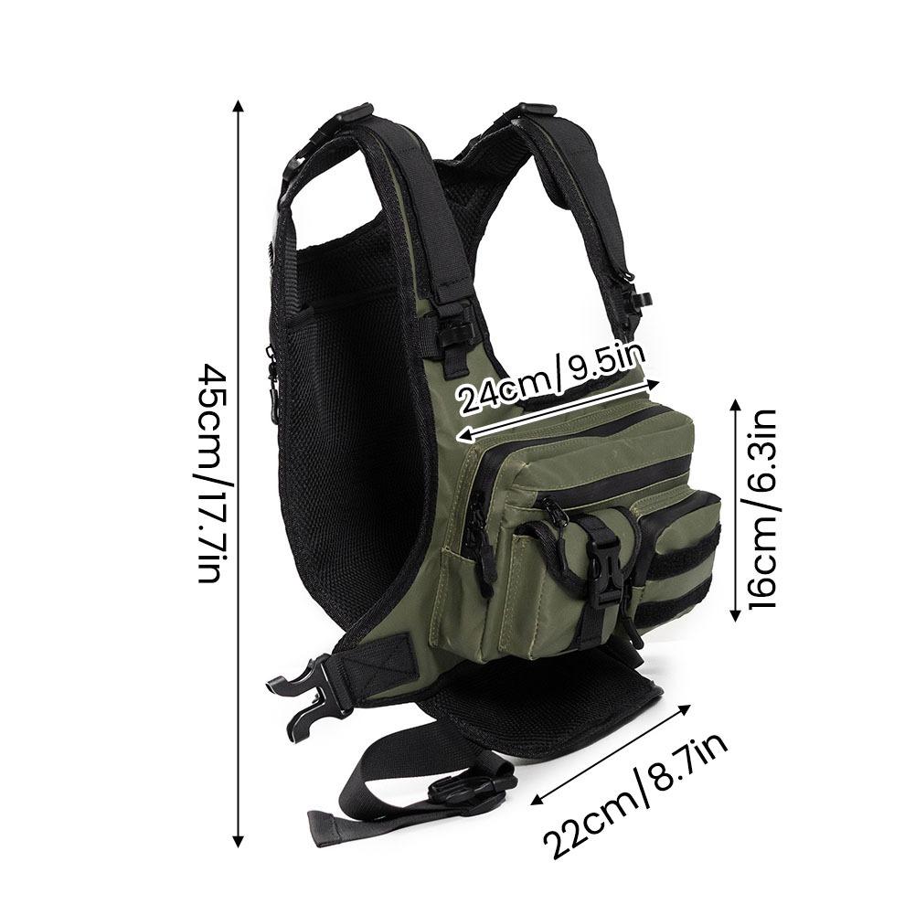 Multi Pocket Outdoor Tactical  - Outdoor Camping Vest recension och pris