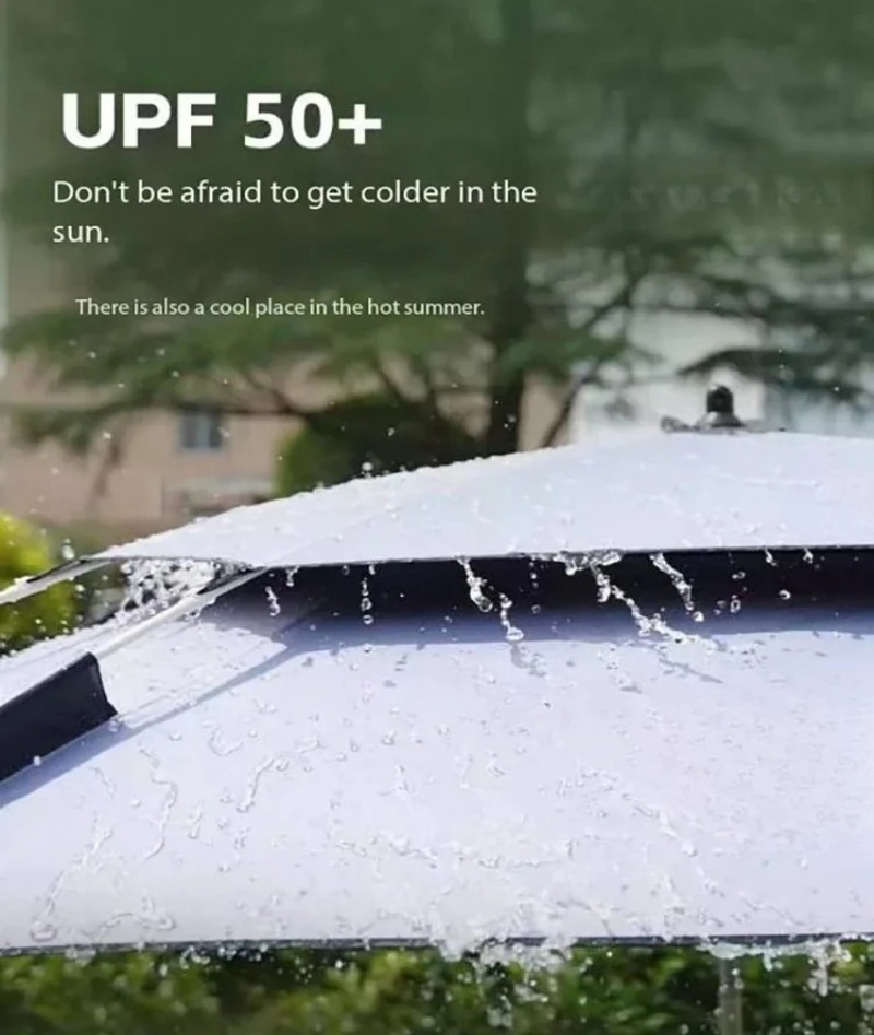 Portable Square Fishing Umbrel - Outdoor Camping Umbrella recension och pris