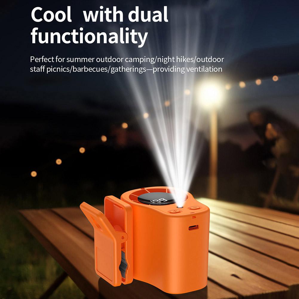 Semiconductor Cooling Car Fan  - Outdoor Camping Misting Fan recension och pris