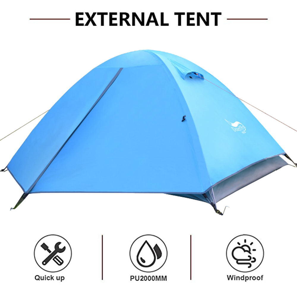 Desert&Fox 2 Person Tent Light - Outdoor Camping Dome recension och pris
