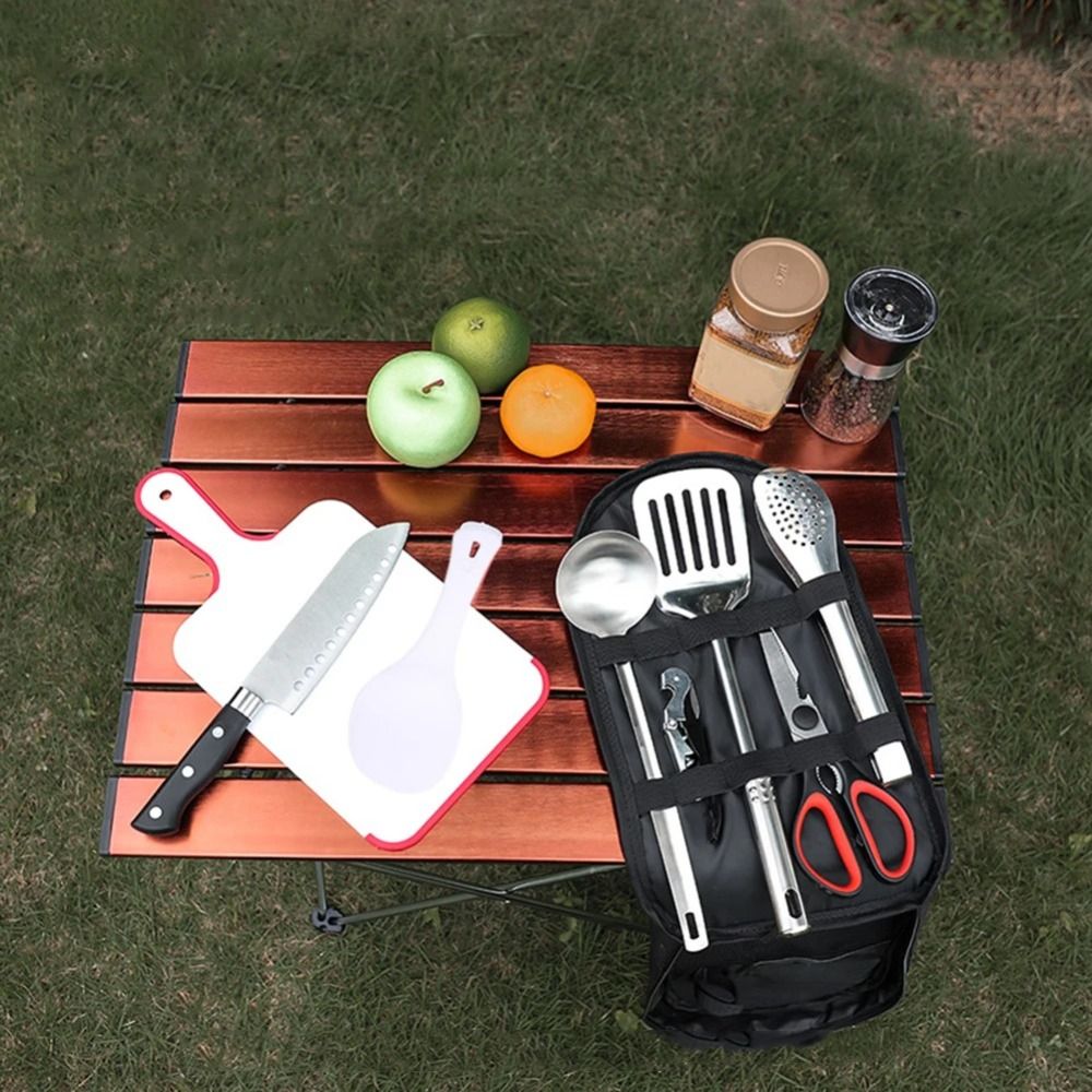 2024 Picnic Utensil Set Storag - Outdoor Camping Dining Set recension och pris