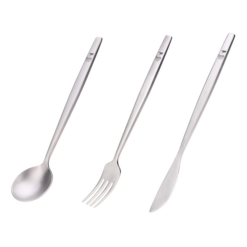 Keith Titanium Portable Spoon  - Outdoor Camping Dining Set recension och pris
